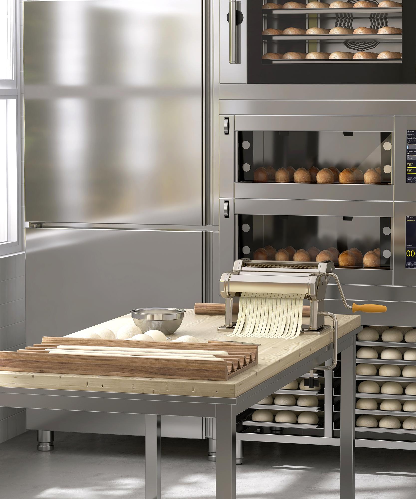 Interior of an artisanal kitchen with tools